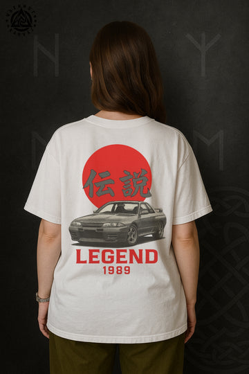 DOLK Oversized JDM Unisex Tee - R32 GTR