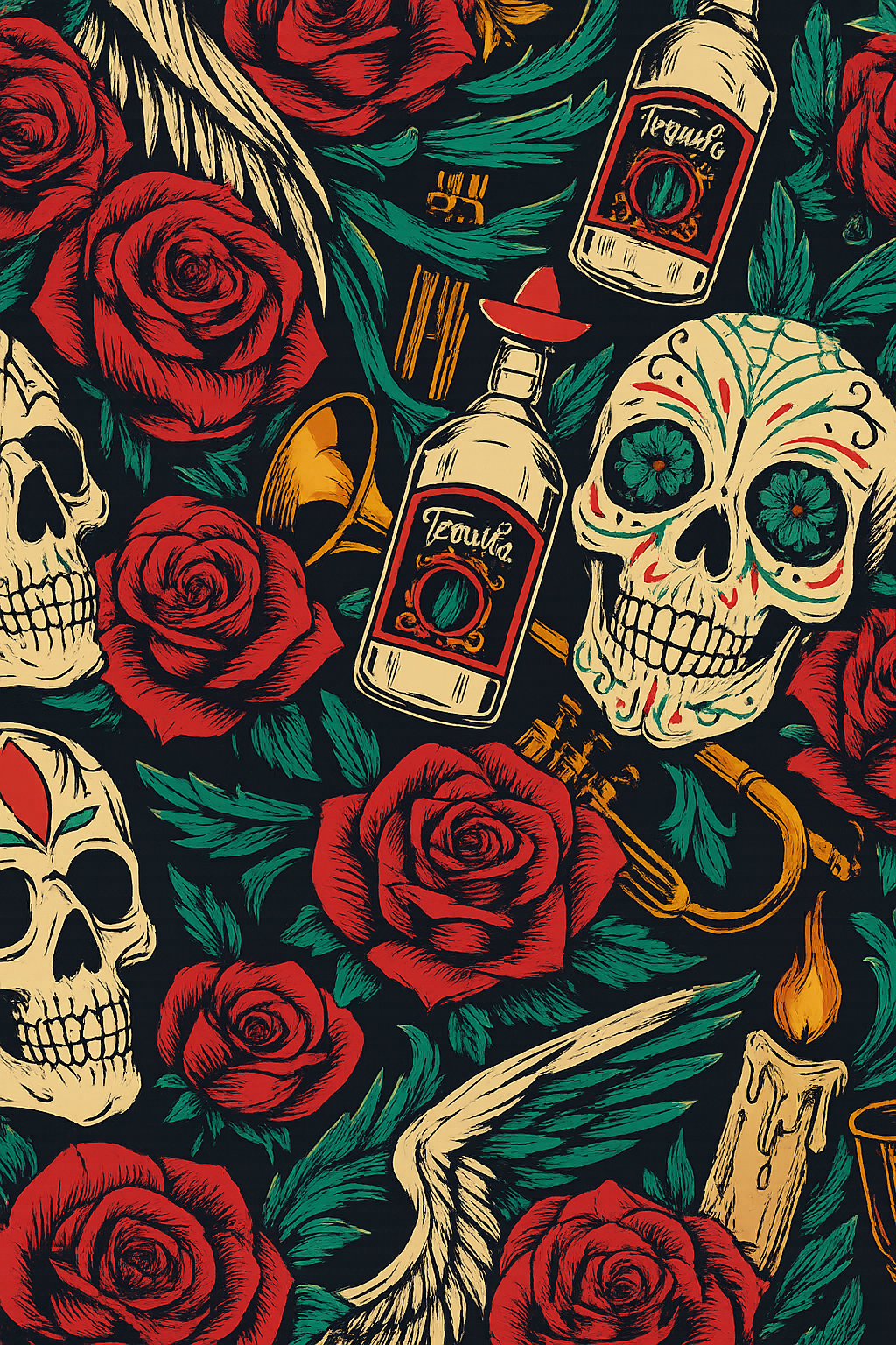 Skull & Rose