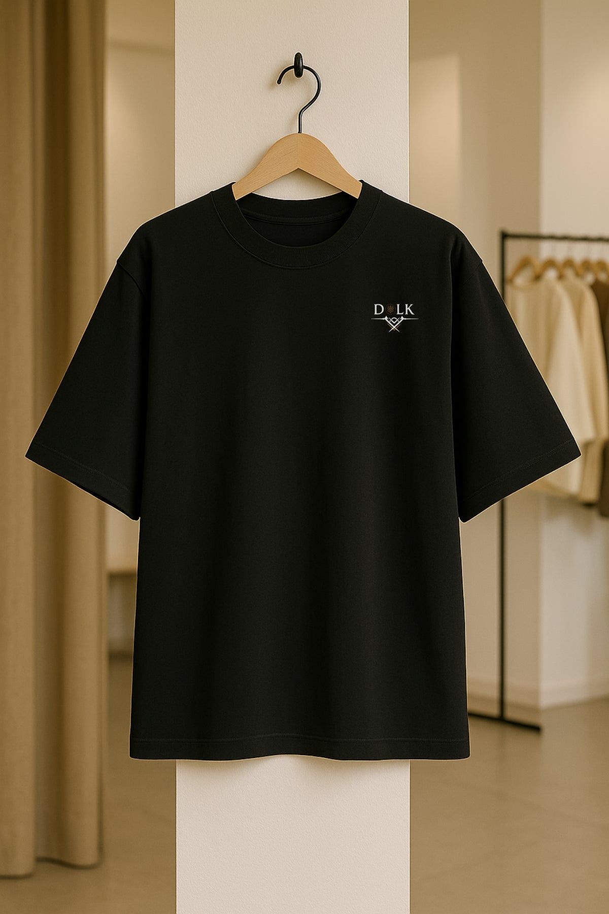DOLK Oversized Deer Unisex Tee - Roses of the Forest