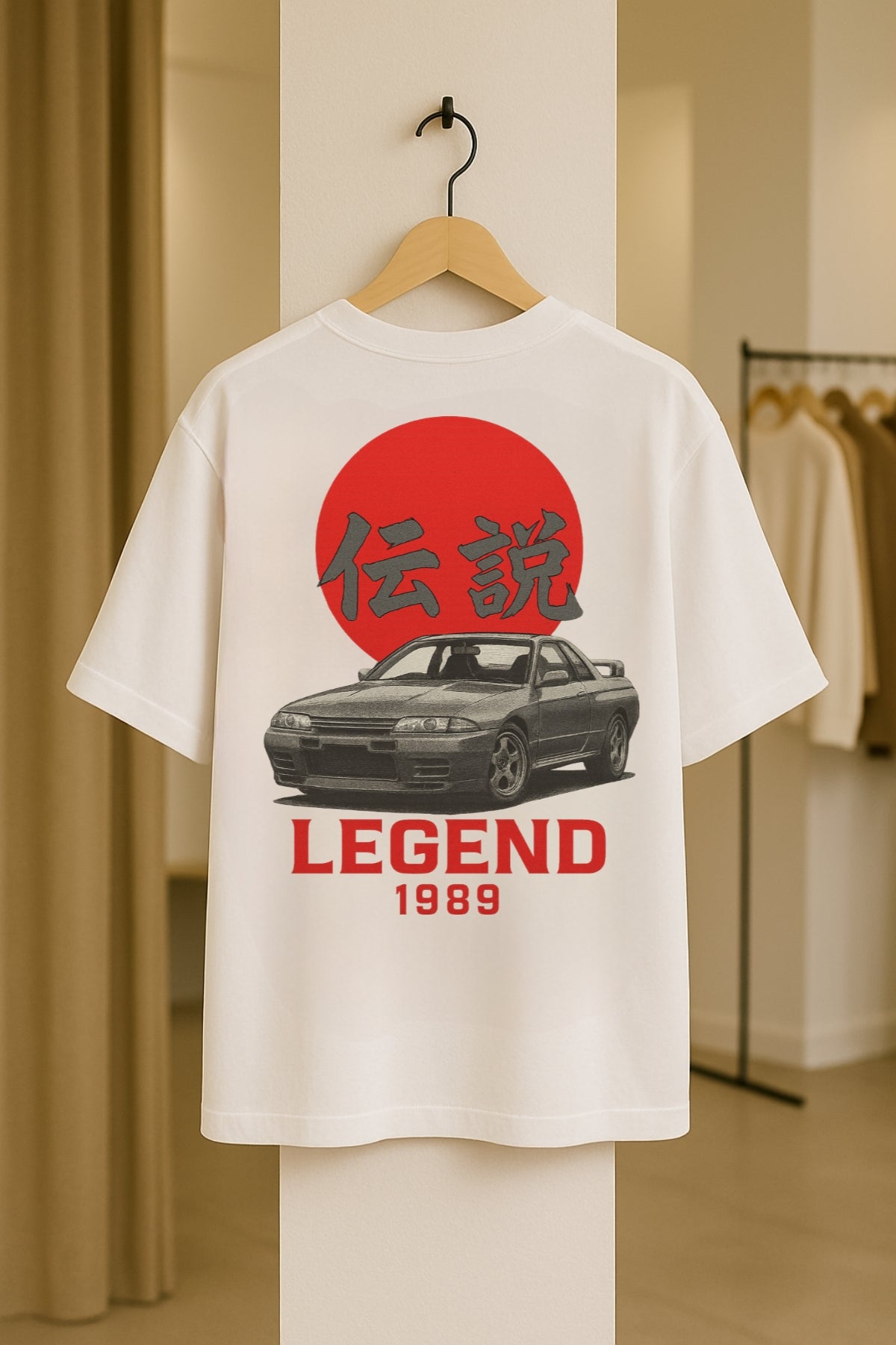 DOLK Oversized JDM Unisex Tee - R32 GTR