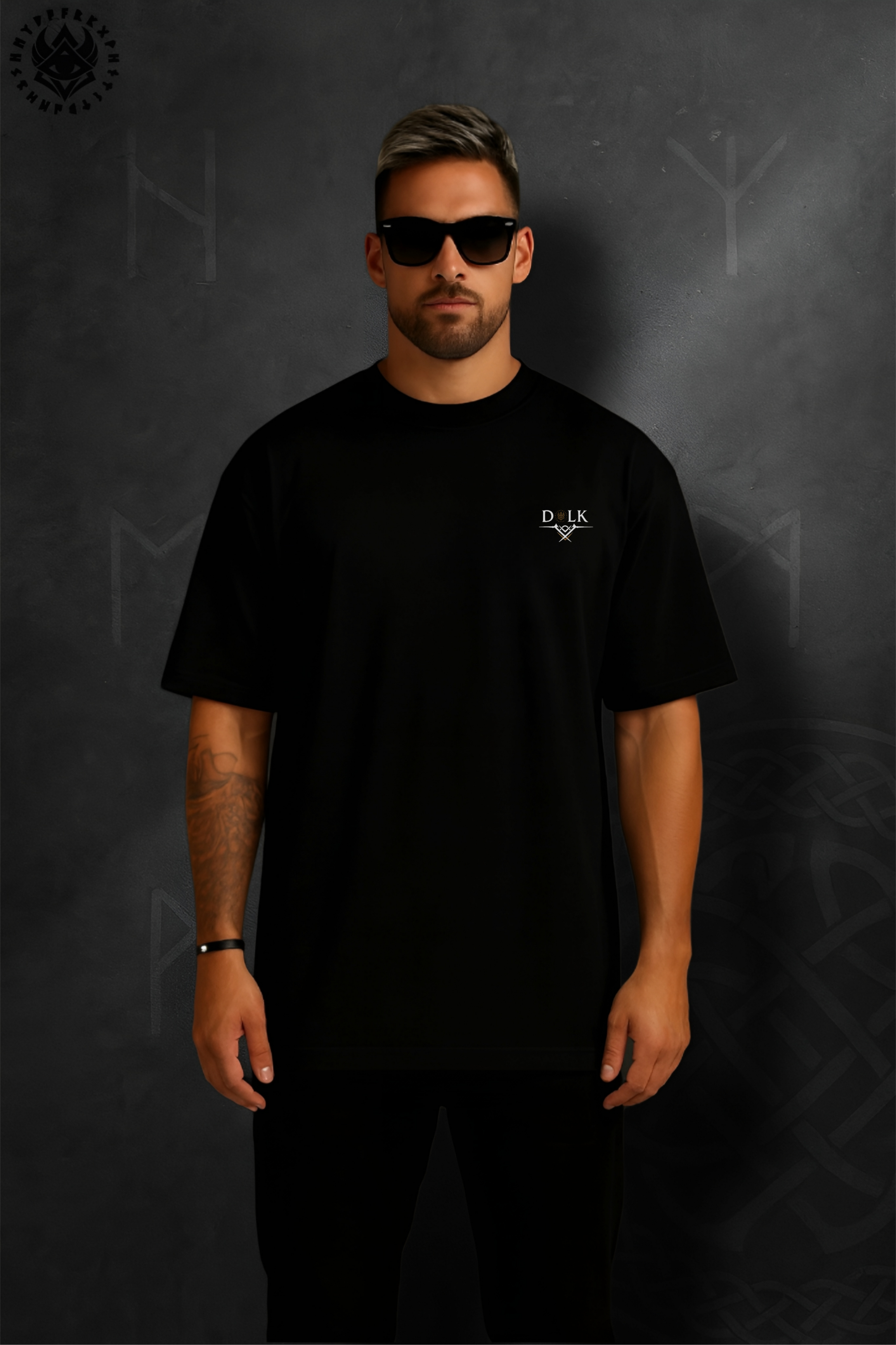 DOLK Oversized Eagle Unisex Tee - Warrior’s Flight