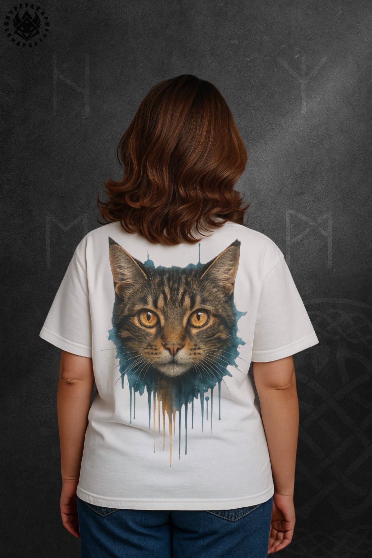 DOLK Oversized Cat Unisex Tee - Cat Spirit