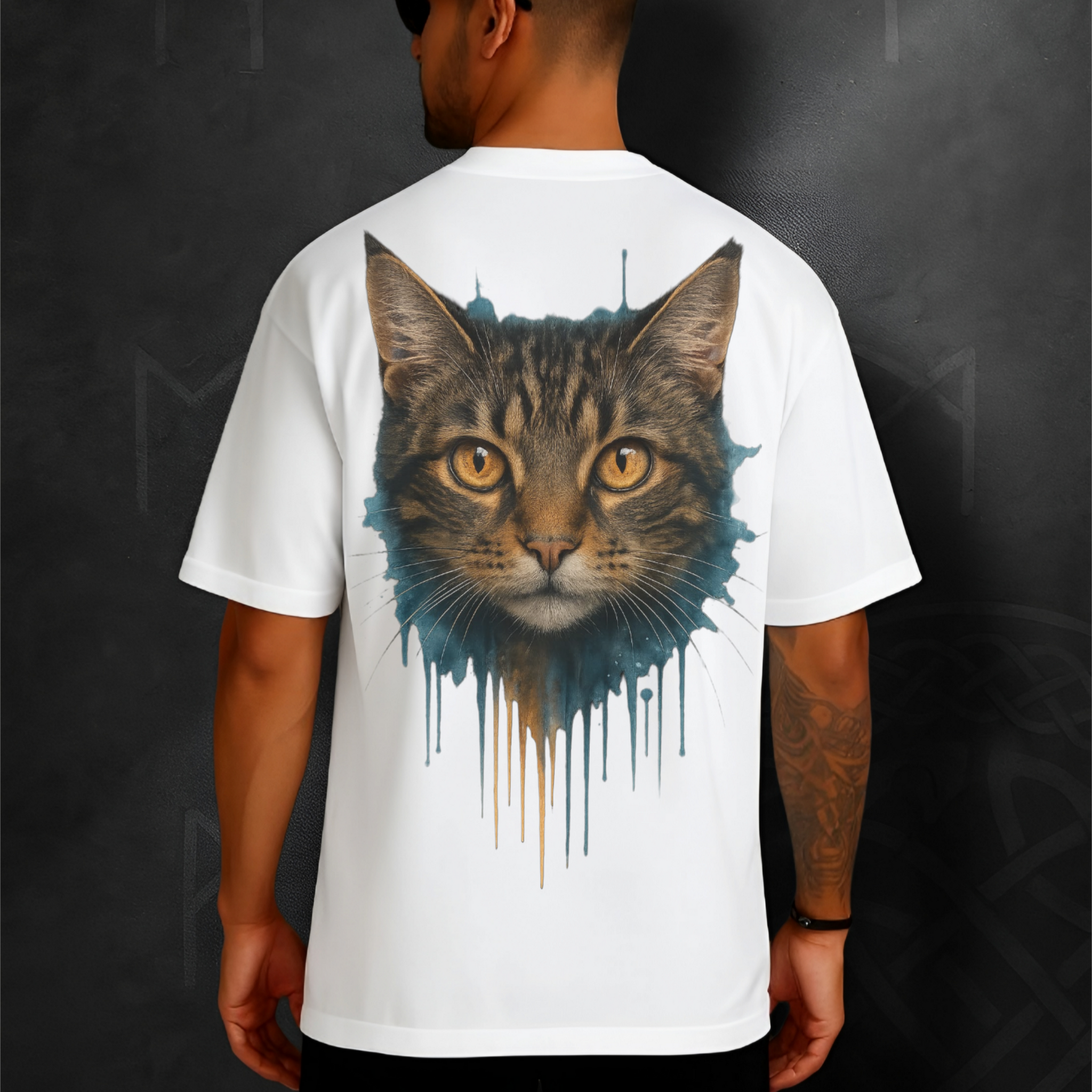 DOLK Oversized Cat Unisex Tee - Cat Spirit