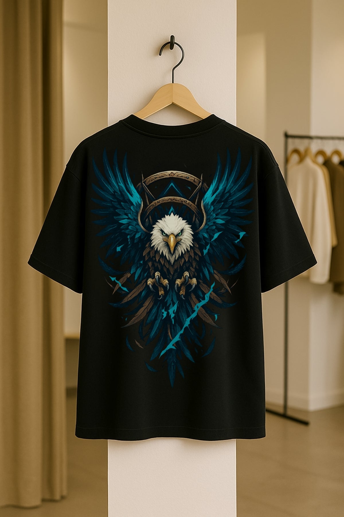DOLK Oversized Eagle Unisex Tee - Warrior’s Flight