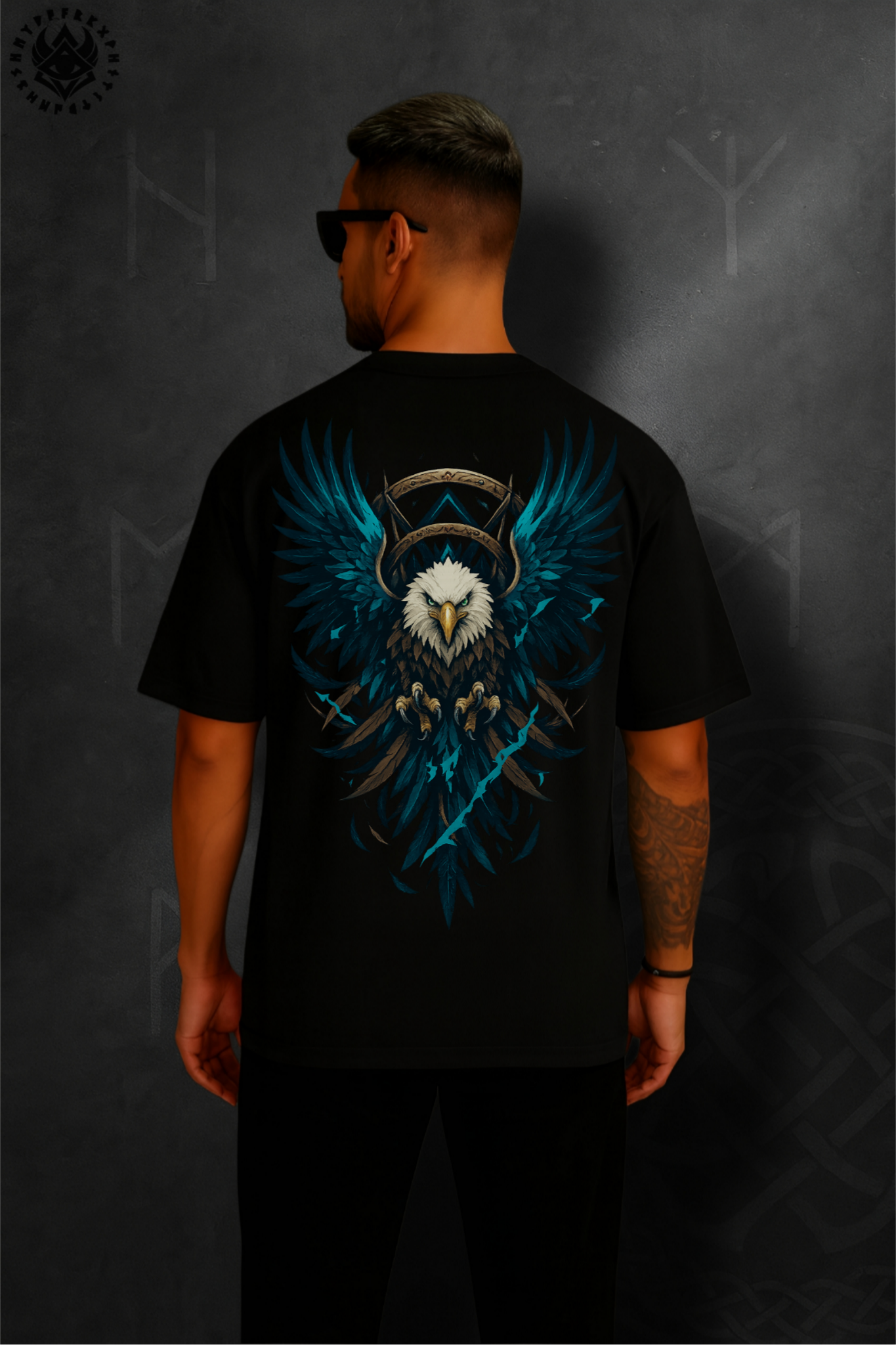 DOLK Oversized Eagle Unisex Tee - Warrior’s Flight