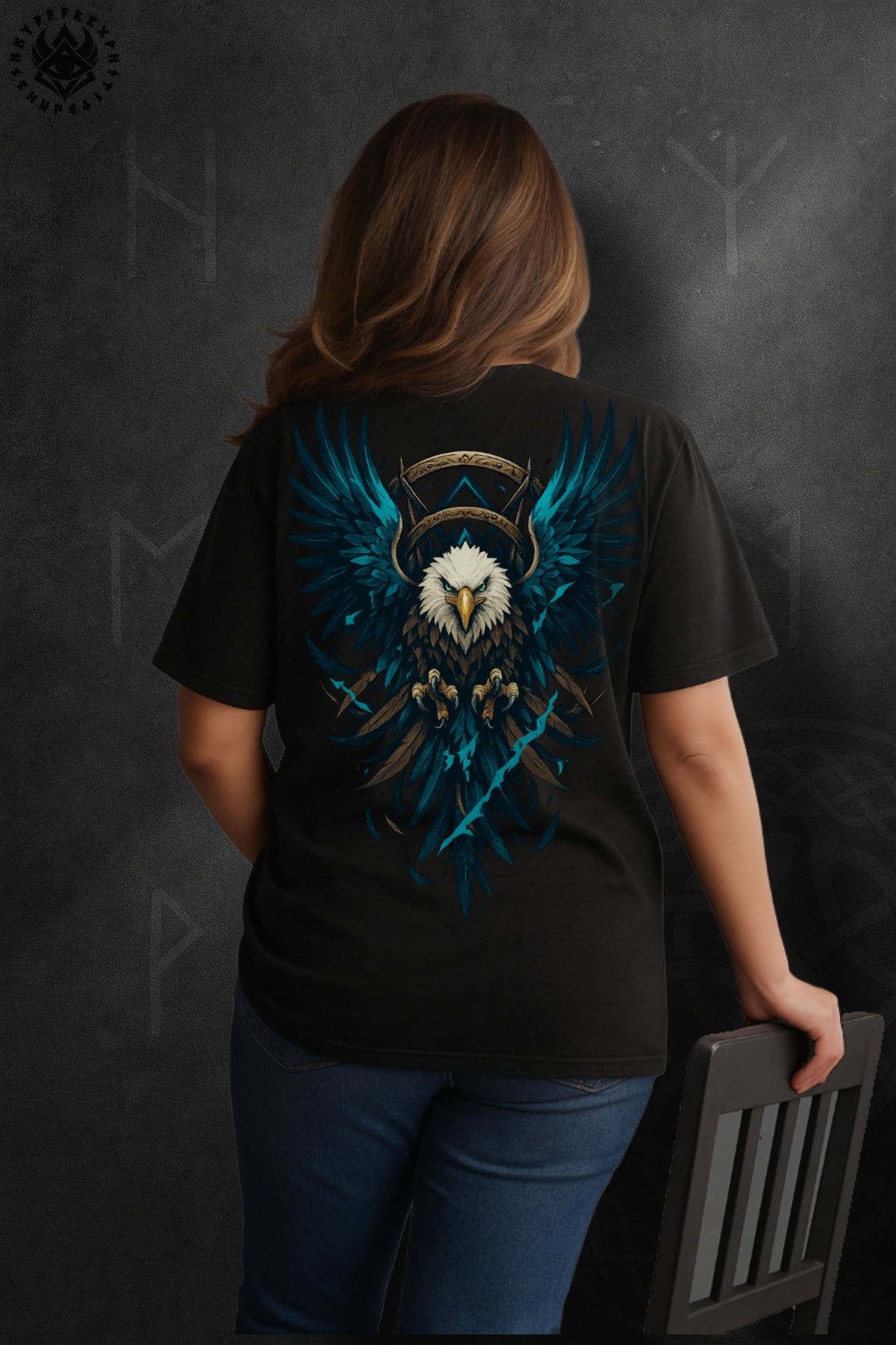DOLK Oversized Eagle Unisex Tee - Warrior’s Flight