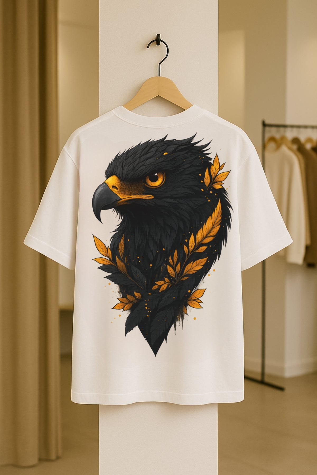 DOLK Oversized Eagle Unisex Tee - Royal Spirit