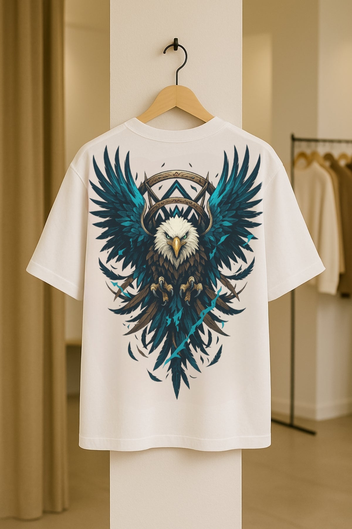 DOLK Oversized Eagle Unisex Tee - Warrior’s Flight