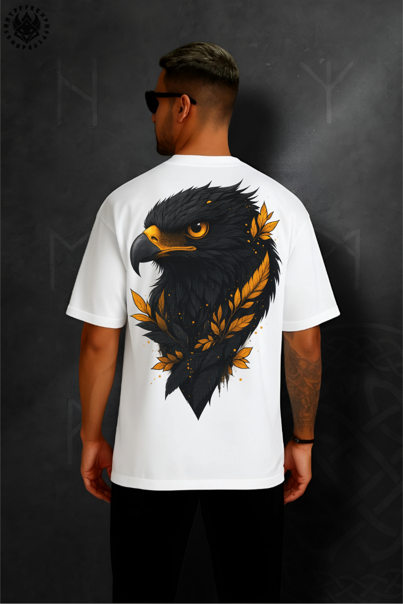 DOLK Oversized Eagle Unisex Tee - Royal Spirit