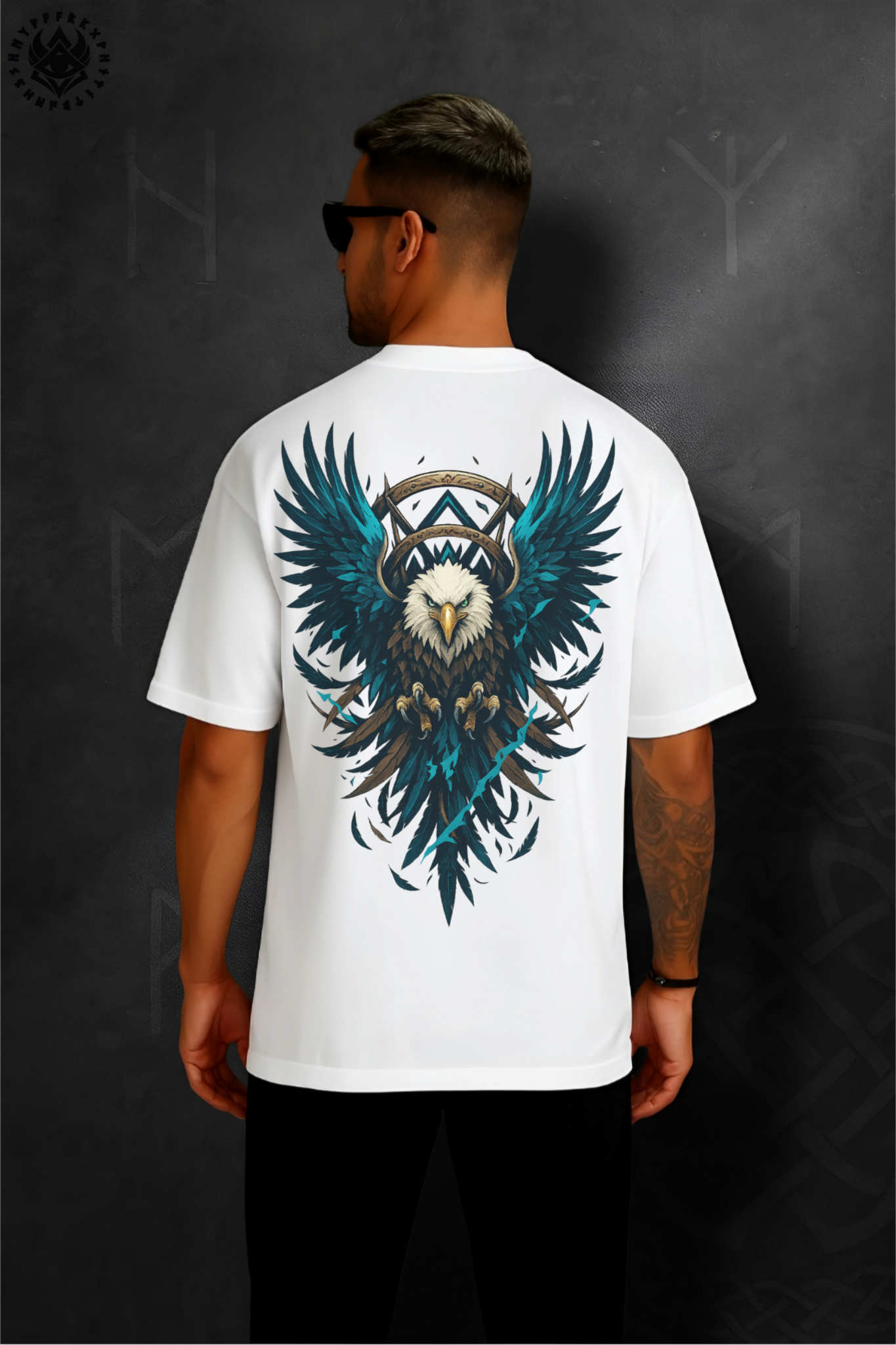 DOLK Oversized Eagle Unisex Tee - Warrior’s Flight