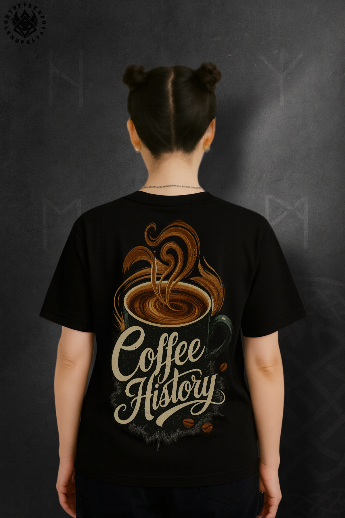 Dolk Oversized Daily Grind Unisex Tee-Coffee vs Mocha
