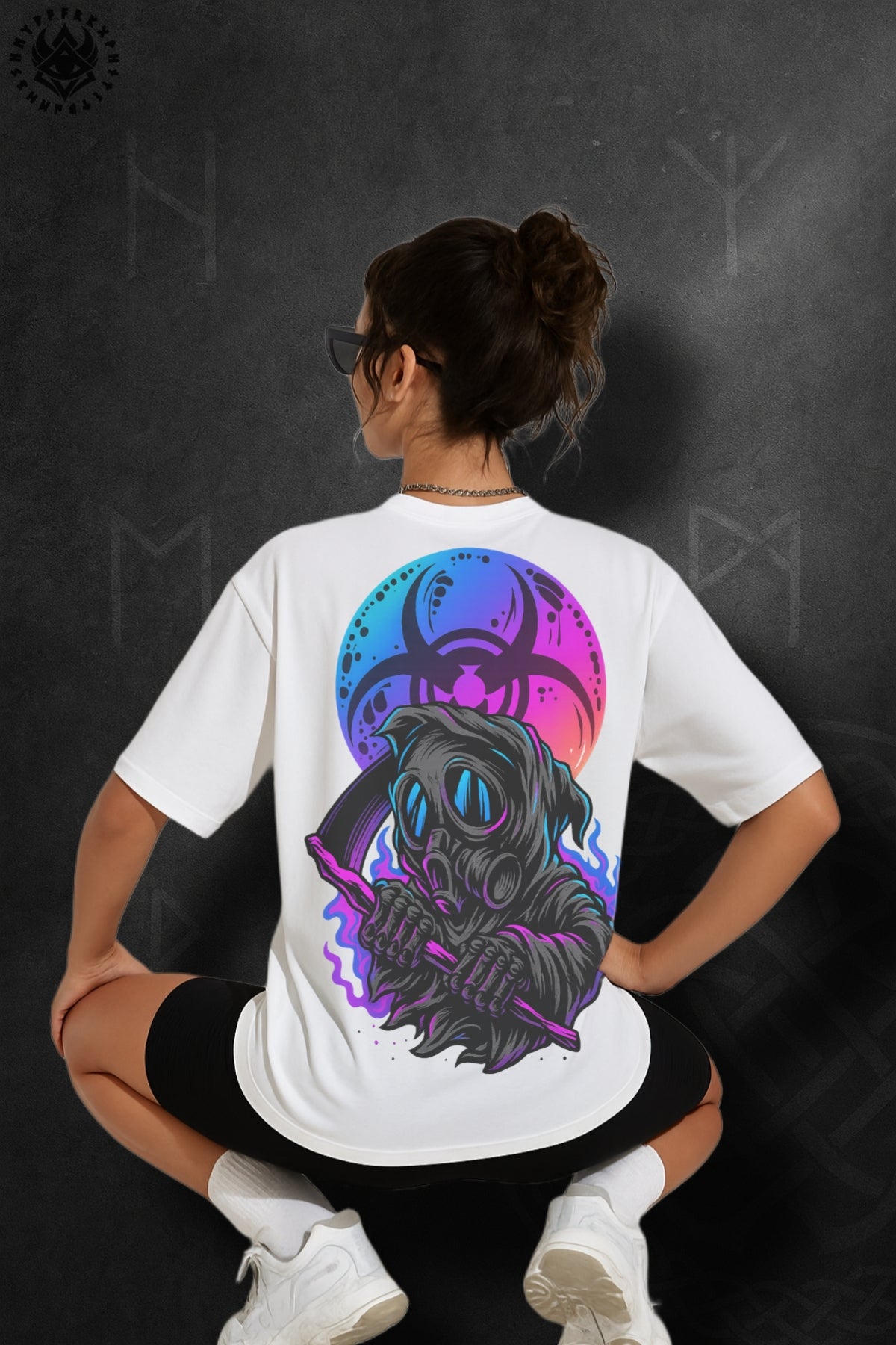 Dolk Oversized Drum & Dance Unisex Tee – Toxic Reaper