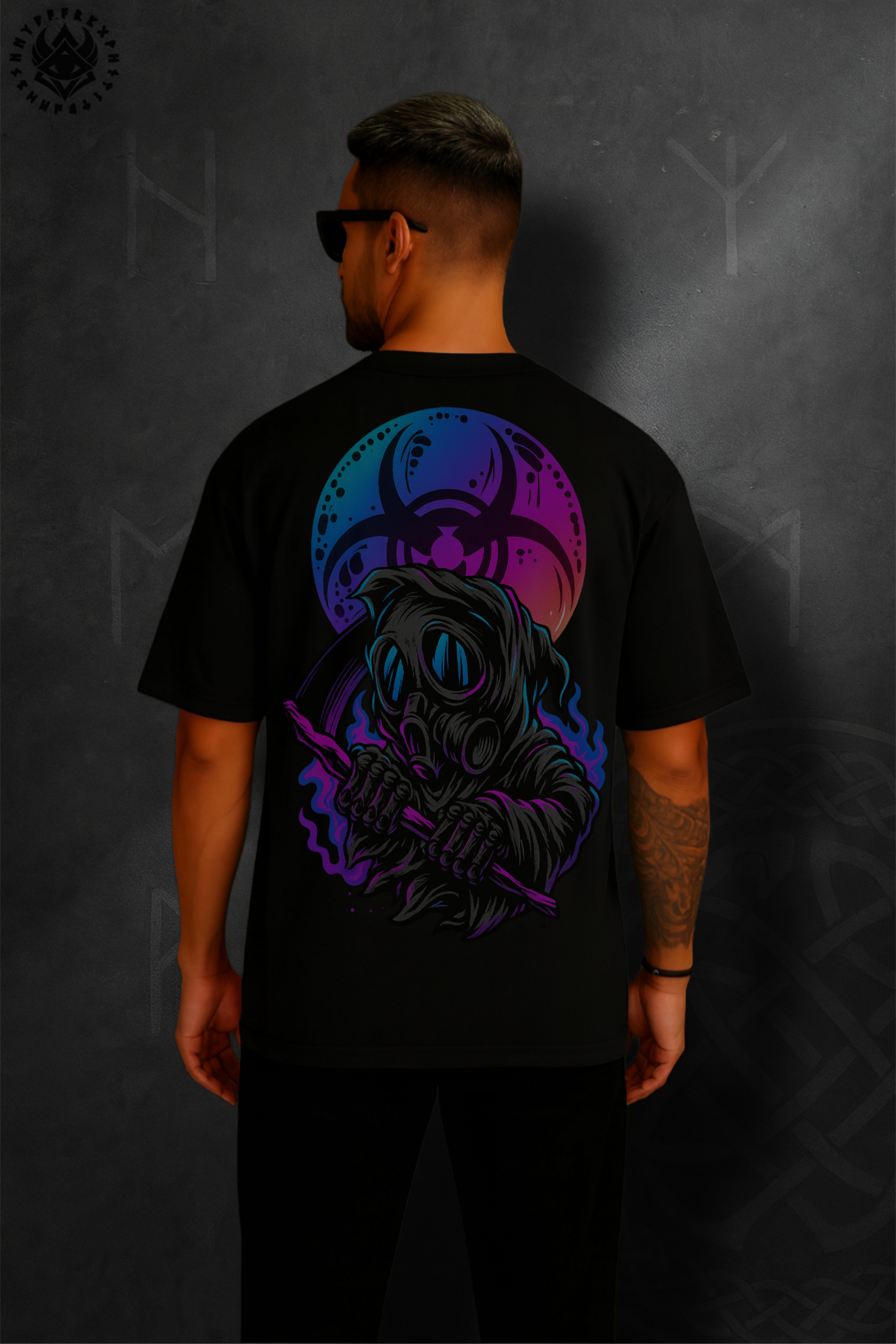 Dolk Oversized Drum & Dance Unisex Tee – Toxic Reaper