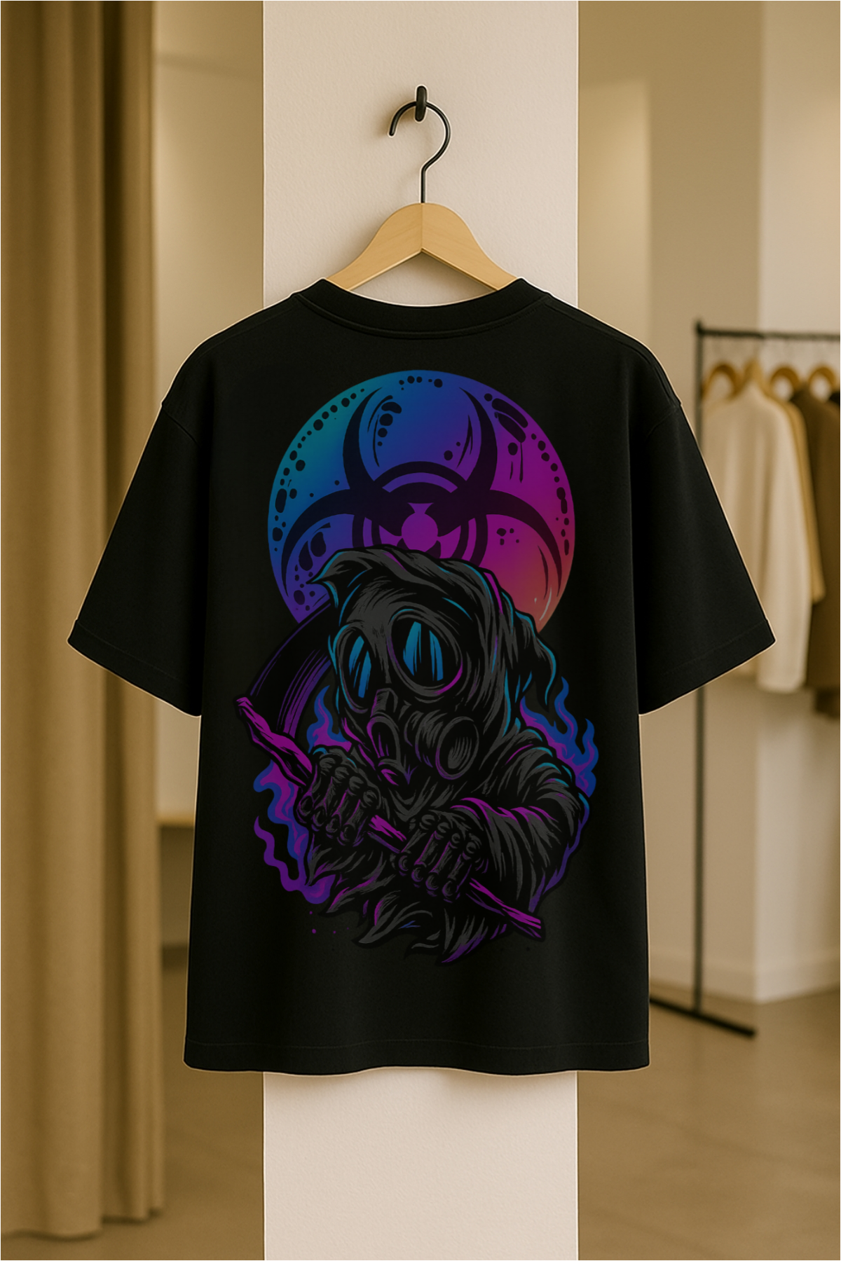 Dolk Oversized Drum & Dance Unisex Tee – Toxic Reaper
