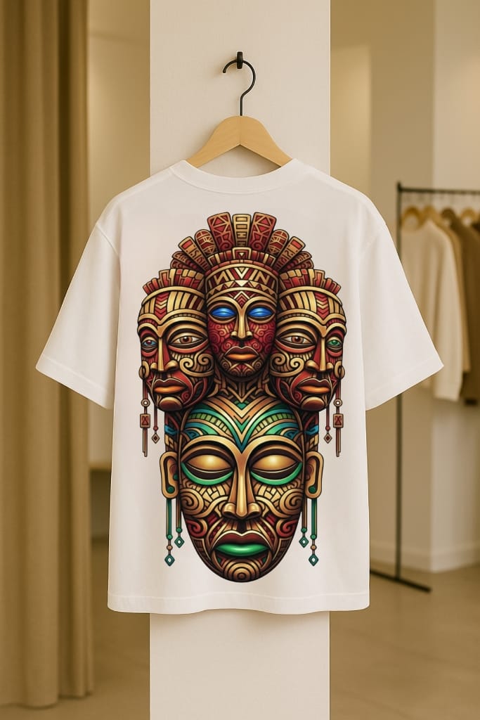 TRIBAL ASCEND Dolk Oversized Unisex T Shirt