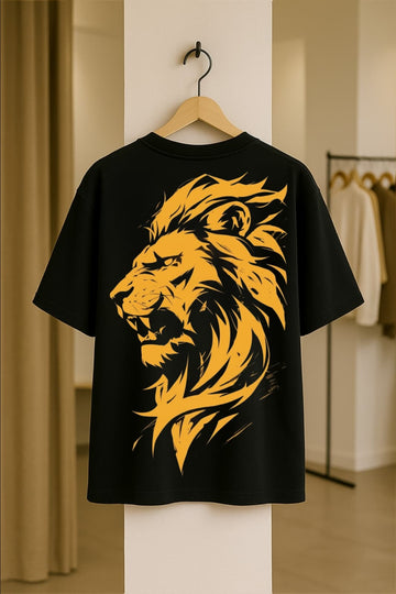 LION OF FIRE Dolk Oversized Unisex T-shirt