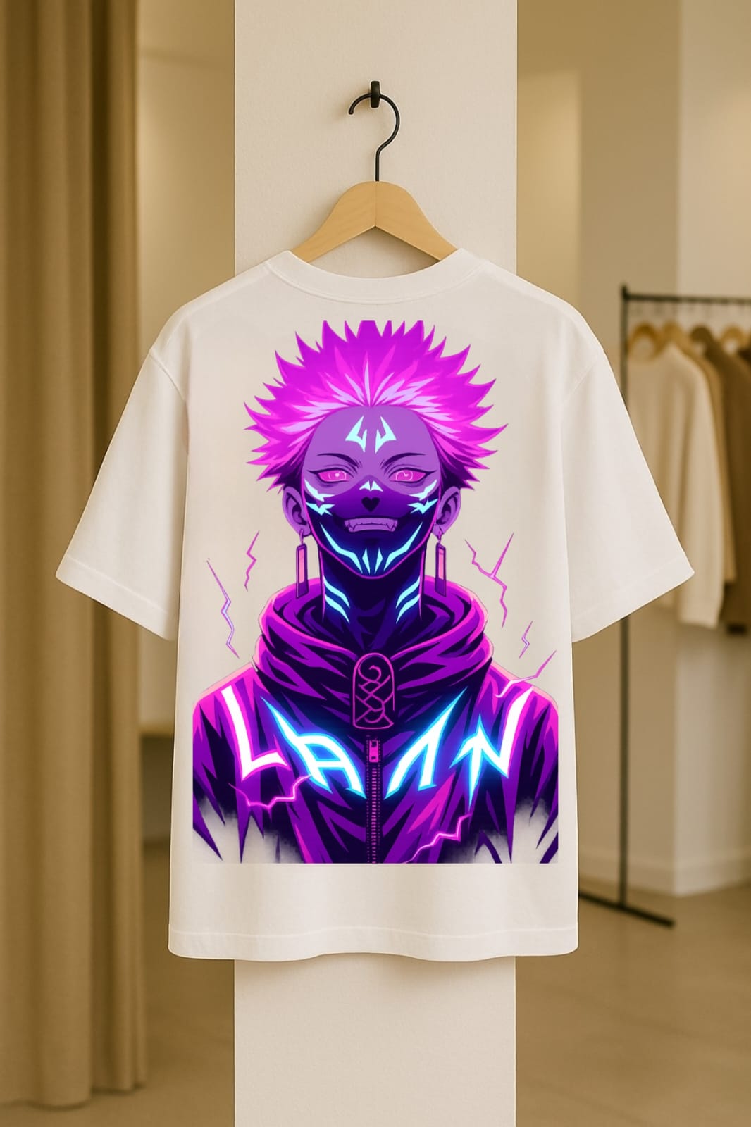NEON CURSE Dolk Oversized Unisex T-shirt