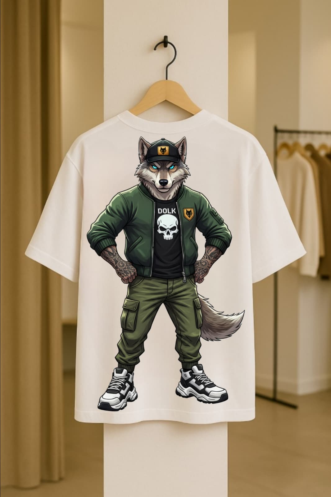 Alpha Mode Dolk Oversized Unisex T shirt