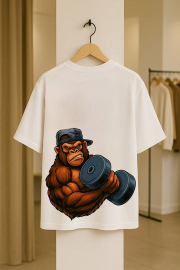 Alpha Ape Strenght Dolk Oversized Unisex T-shirt