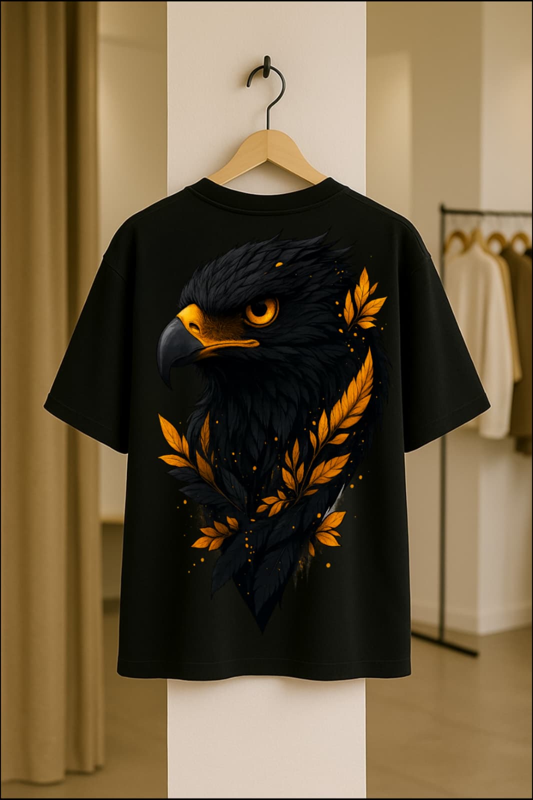 Gold Eagle Animal Lovers Dolk Oversized Unisex T-Shirt