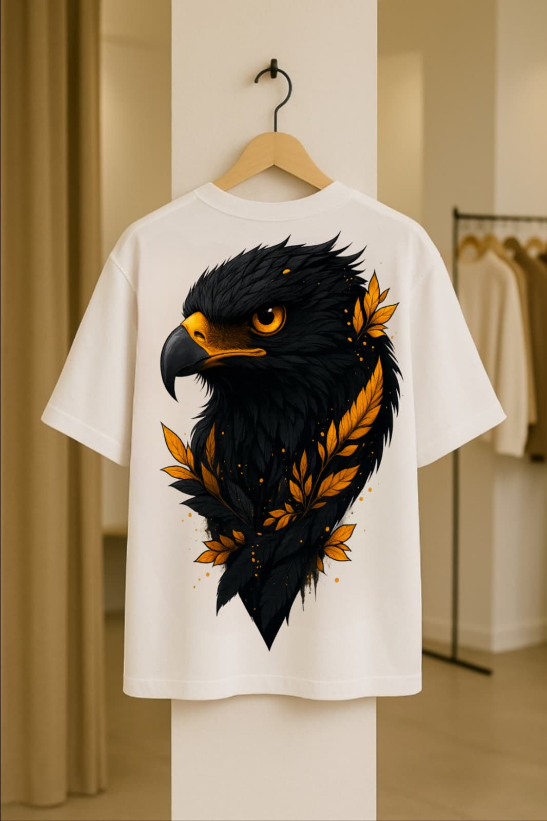 Gold Eagle Animal Lovers Dolk Oversized Unisex T-Shirt