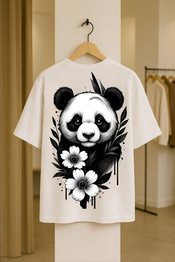 Panda Animal Lovers Dolk Oversized Unisex T-Shirt