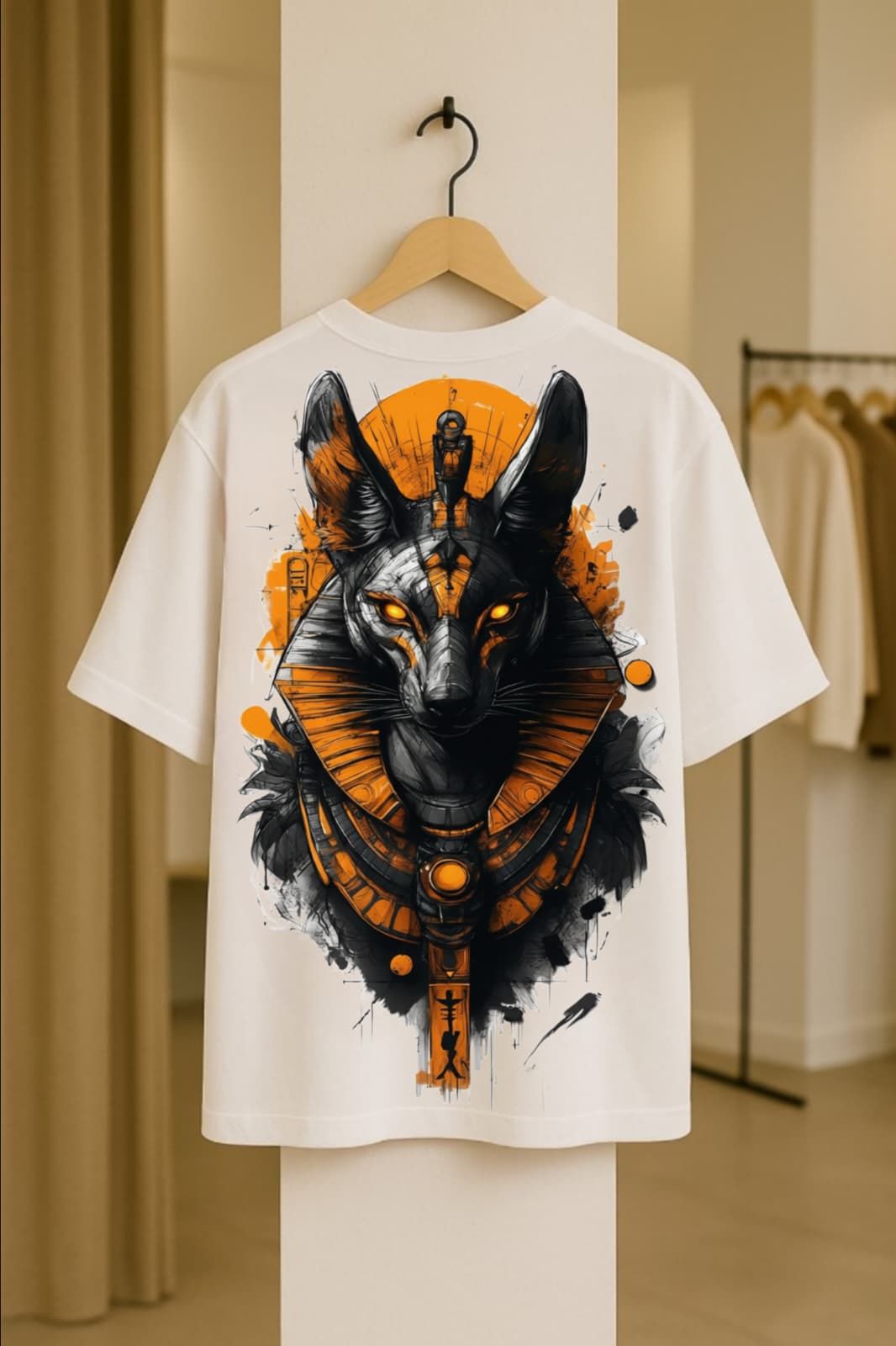 Ancient Cat Dolk Oversized Animal Lovers Unisex T-Shirt